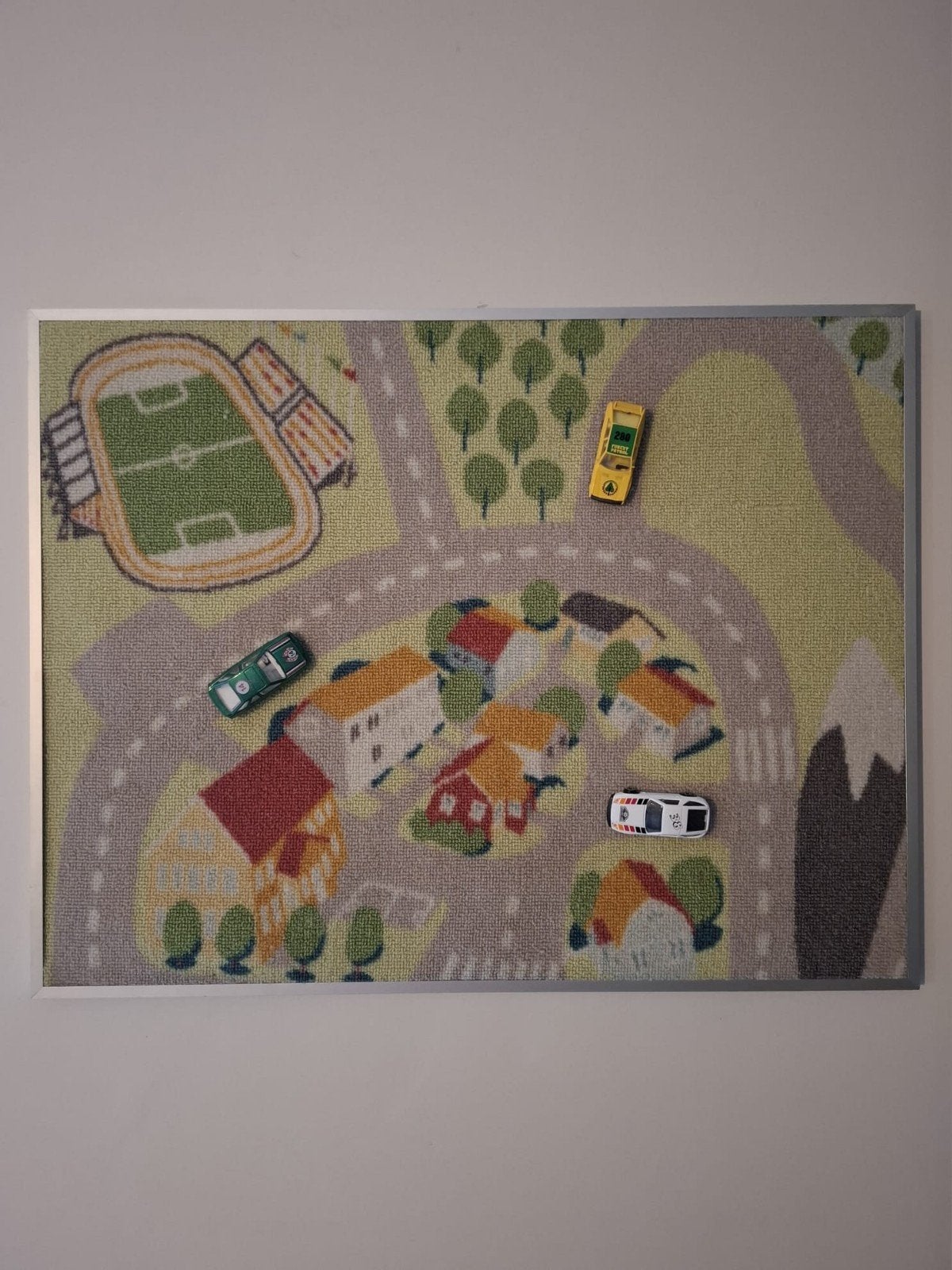 Wanddecoratie met auto's, Ophalen, Wanddecoratie