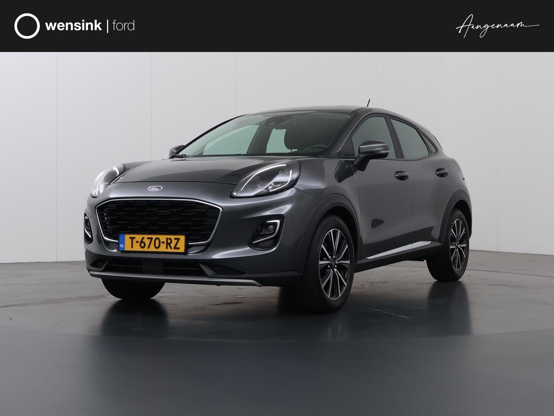 Ford Puma 1.0 EcoBoost Hybrid Titanium | Navigatie | Cruise, Voorwielaandrijving, Bedrijf, Handgeschakeld, 3 cilinders