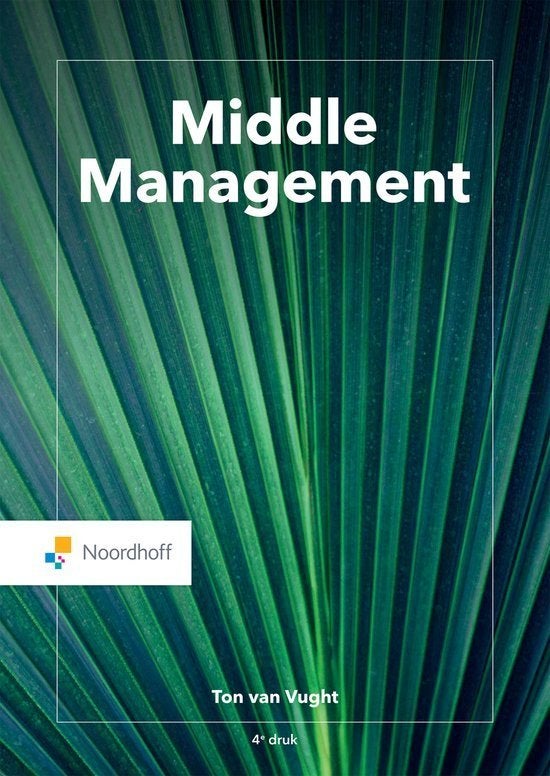 Middle Management, Ophalen of Verzenden, Beta, Zo goed als nieuw, HBO