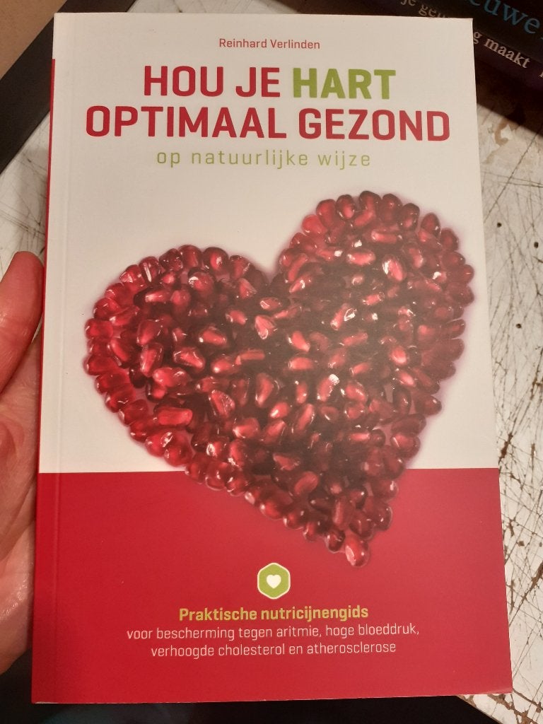 Boek “Hou je hart optimaal gezond” Reinhard Verlinden, Ophalen of Verzenden, Nieuw, Gezondheid en Conditie