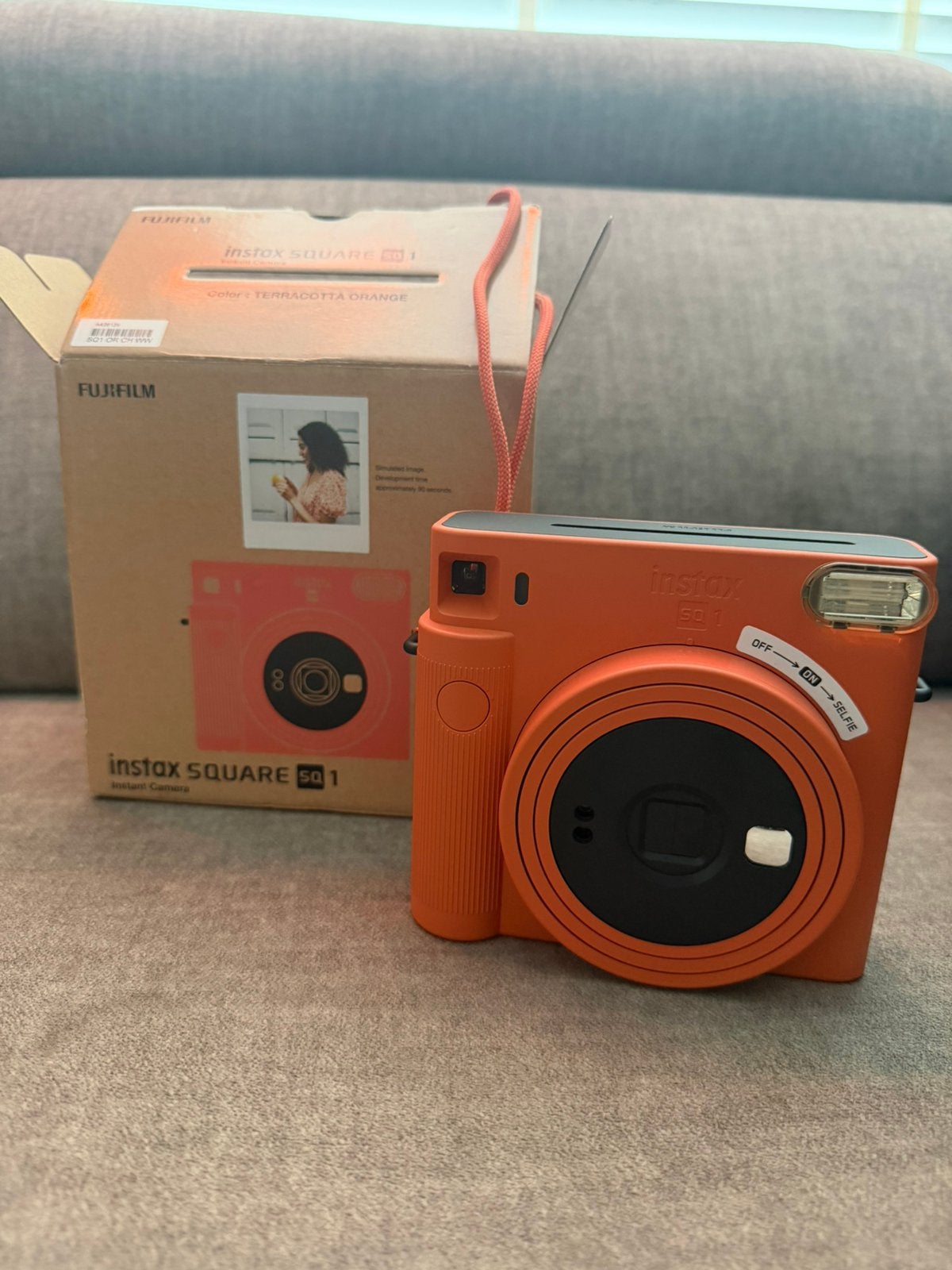 Instax square sq 1, Ophalen, Zo goed als nieuw, Polaroid, Fuji