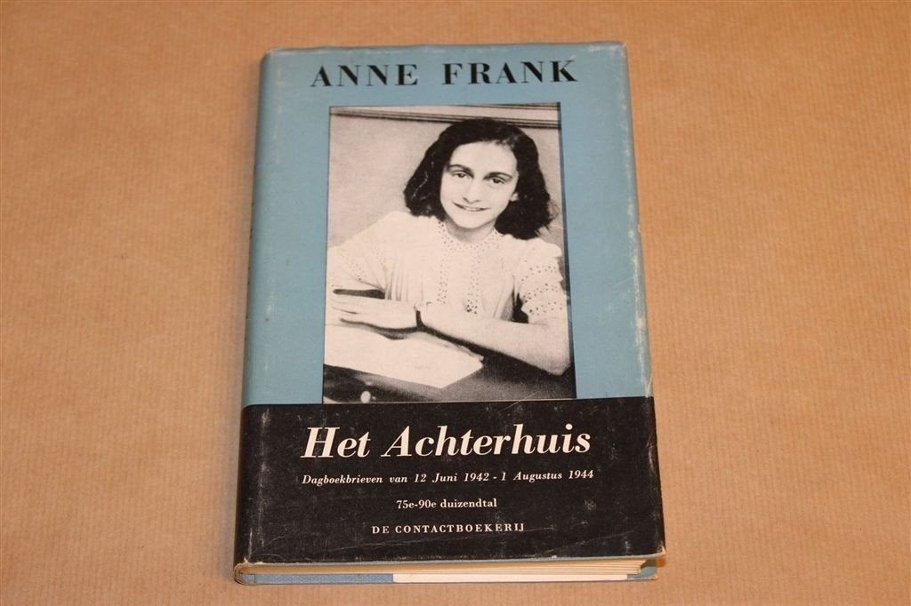 Het Achterhuis — Anne Frank, Vintage Uitgave 1957 + SO, Ophalen of Verzenden, Tweede Wereldoorlog, Gelezen, Overige onderwerpen
