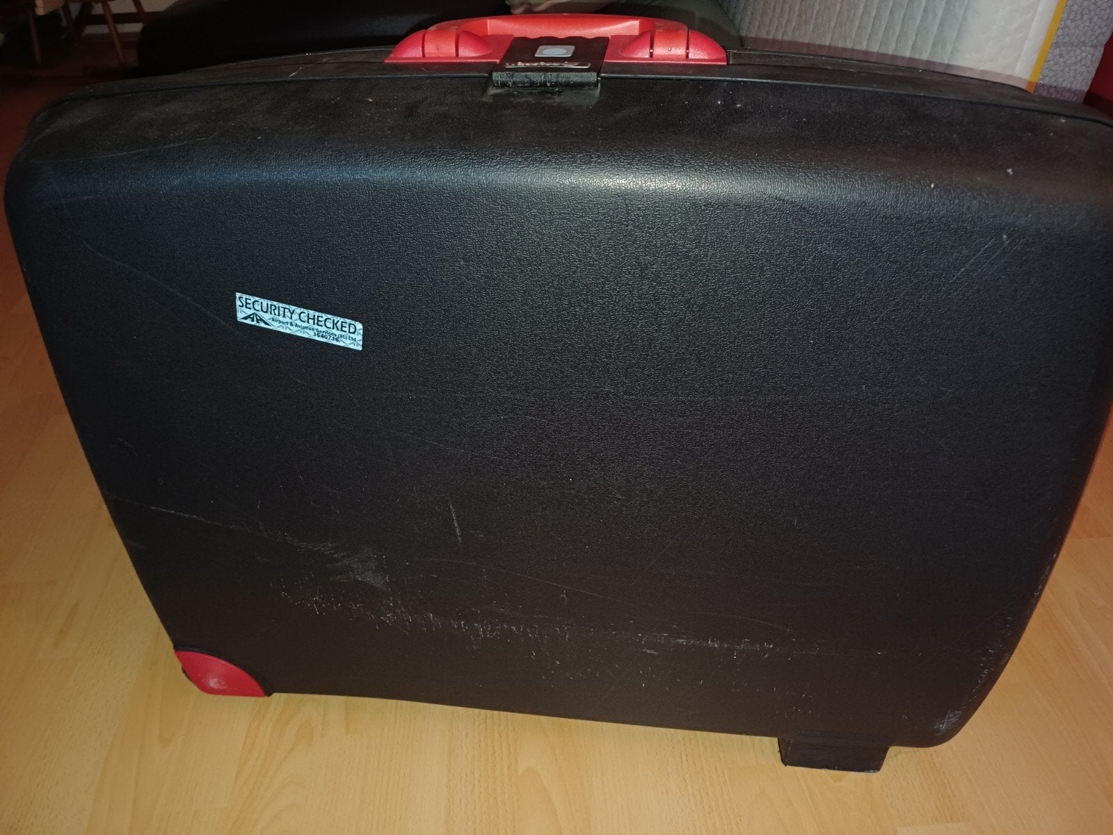 Delsey hardcase koffer, Ophalen
