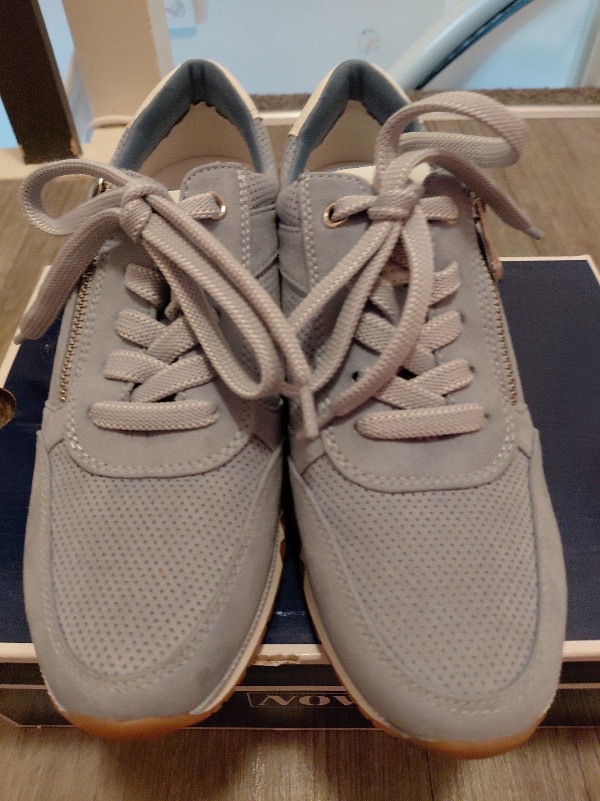 Lichtblauwe Nova dames sneakers maat 39, Blauw, Nova, Nieuw, Ophalen of Verzenden
