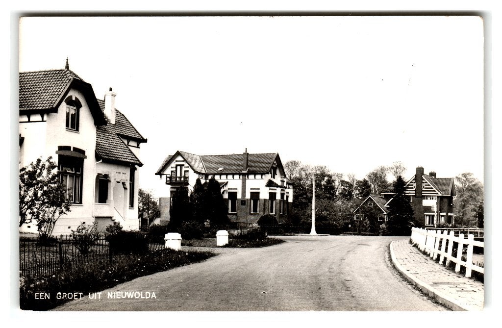 Nieuwolda, Een Groet uit Nieuwolda, Verzamelen, Ansichtkaarten | Nederland, Verzenden, 1960 tot 1980, Ongelopen, Groningen