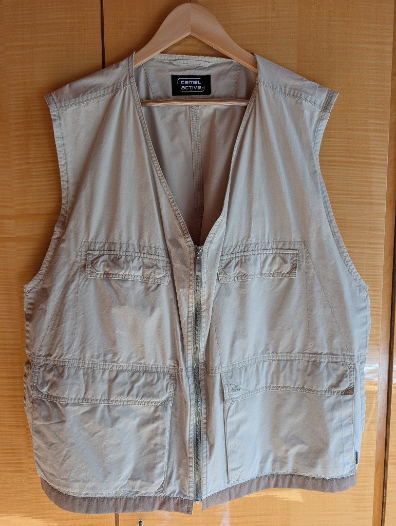Vest, Camel Active, Beige, Overige maten, Ophalen of Verzenden, Gedragen