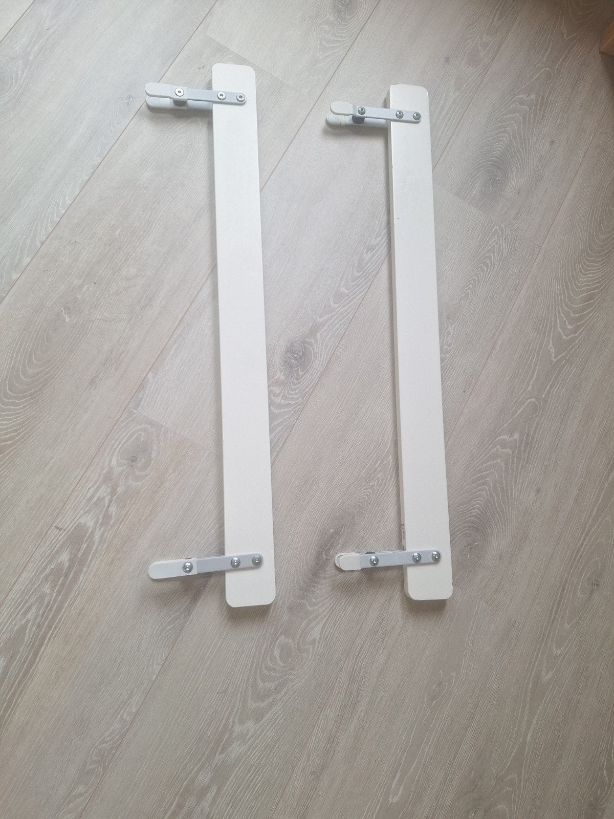 Witte houten uitvalbeschermers IKEA, Kinderen en Baby's, Ophalen, Gebruikt, Minder dan 140 cm, Minder dan 70 cm