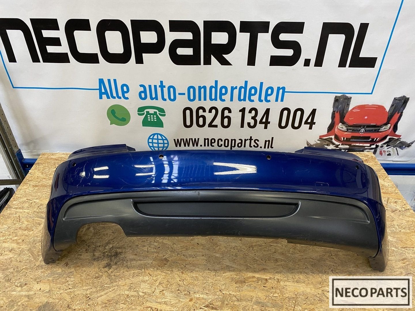 Bmw 1 serie E82 E88 coupe M achterbumper, Gebruikt, -, -, Ophalen of Verzenden