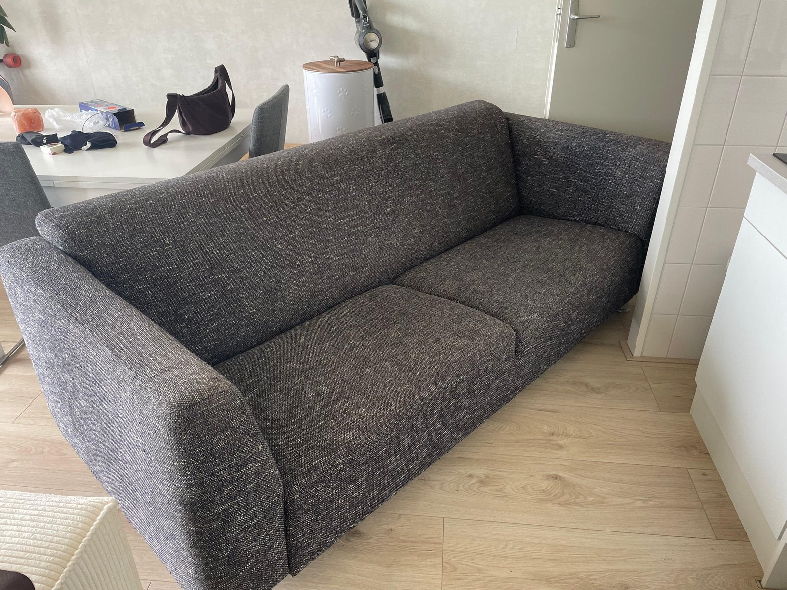 Bank, Huis en Inrichting, Ophalen, Gebruikt, 75 tot 100 cm, 200 tot 250 cm
