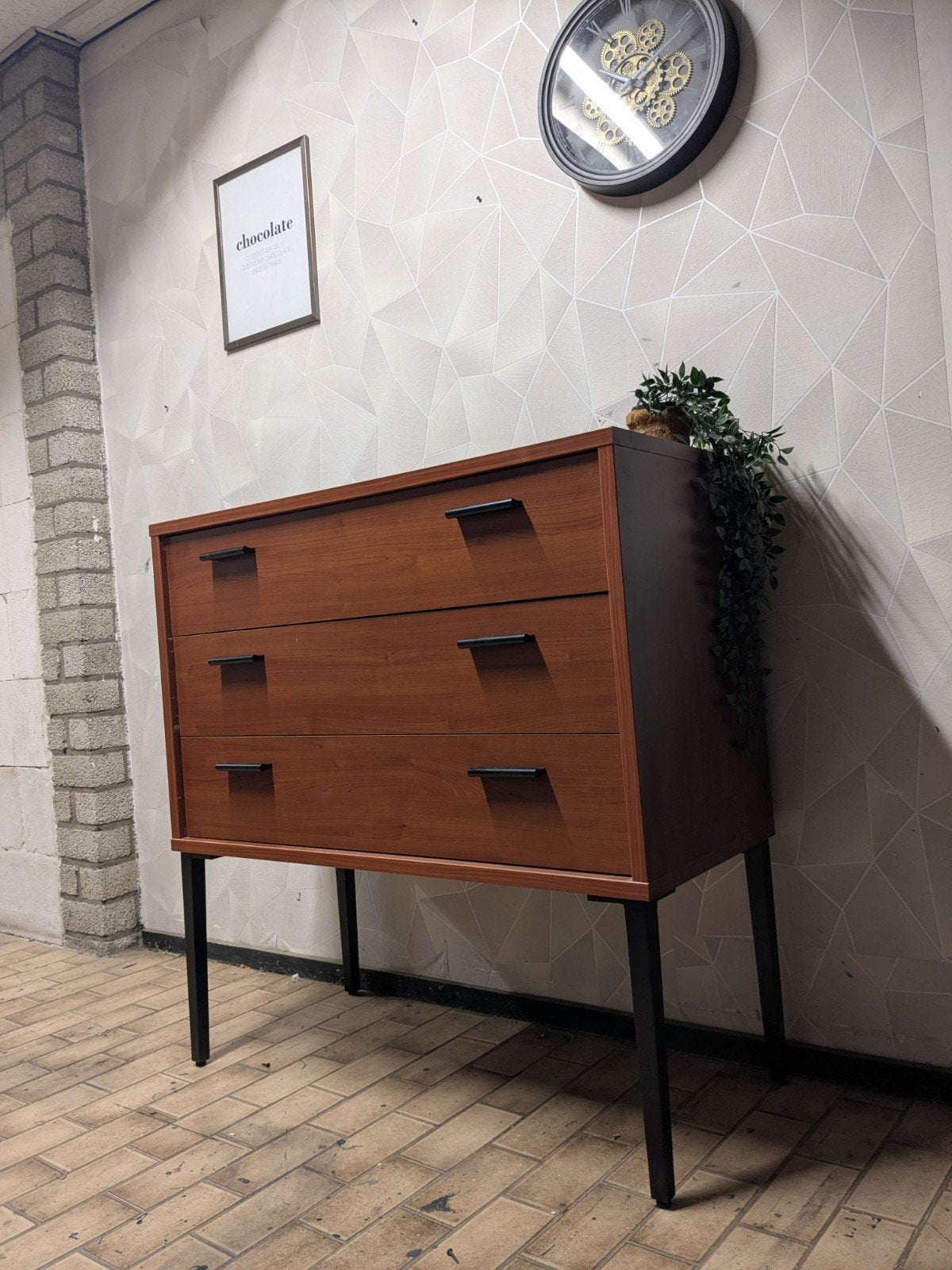 vintage dressoir groot, Ophalen, 25 tot 50 cm