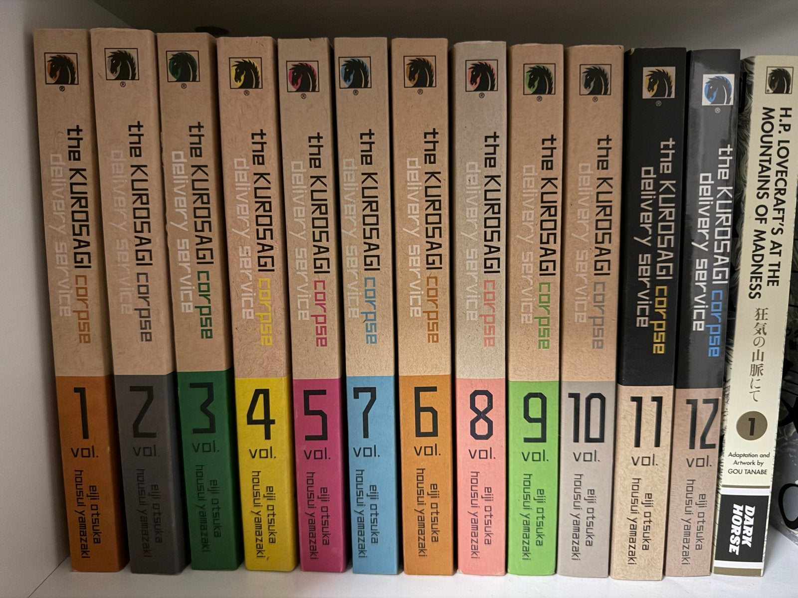 Manga: The Kurosagi Corpse Delivery Service Vol. 1-12, Complete serie of reeks, Ophalen of Verzenden, Zo goed als nieuw