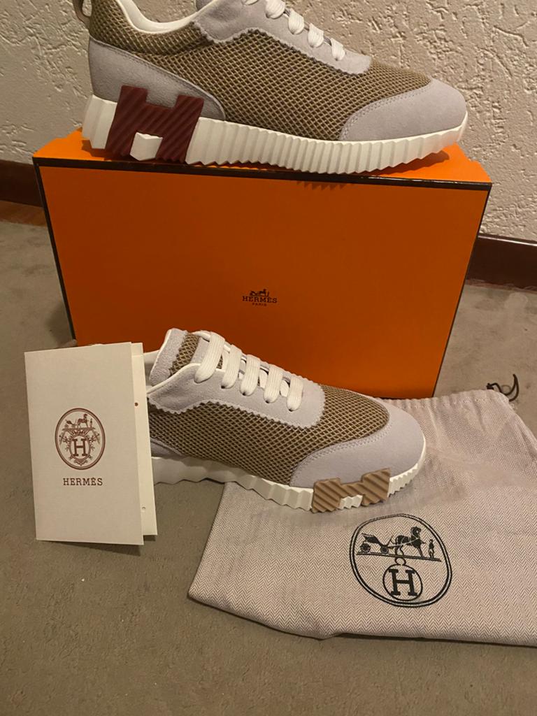 Hermes sneakers nieuw, nooit gedragen, Ophalen of Verzenden, Nieuw, Overige kleuren, Sneakers of Gympen