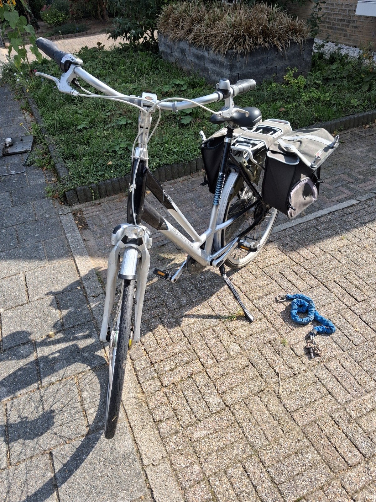 Sparta Lexicob Damesfiets met fietstassen *OPKNAPPER!*, Ophalen, Sparta, Velgrem, (Extra) lage instap