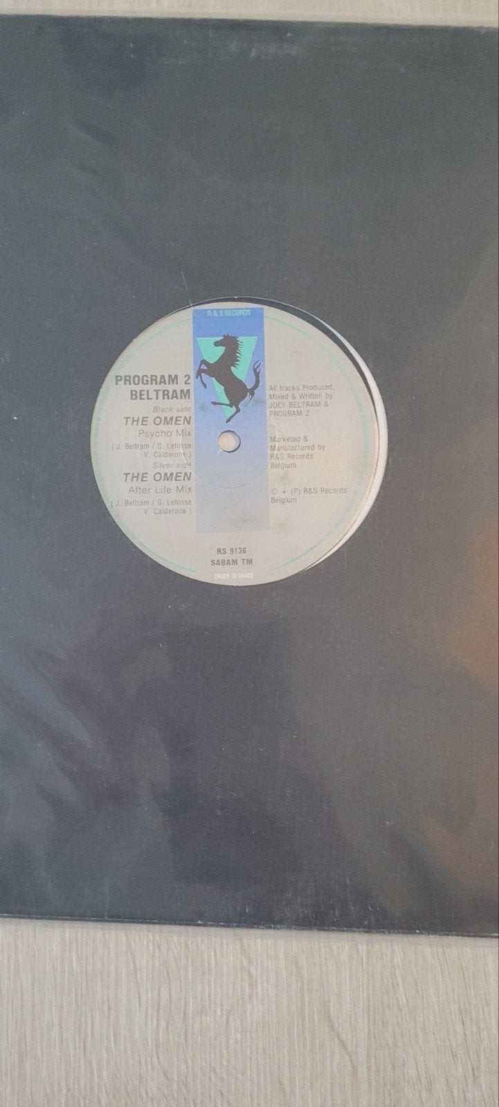 The Omen - Program 2 (VG+ Staat), Cd's en Dvd's, LP, Gebruikt, Ophalen of Verzenden, Dance en House