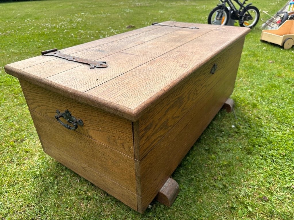Dekenkist, Ophalen, Gebruikt, 50 tot 100 cm, 50 tot 75 cm