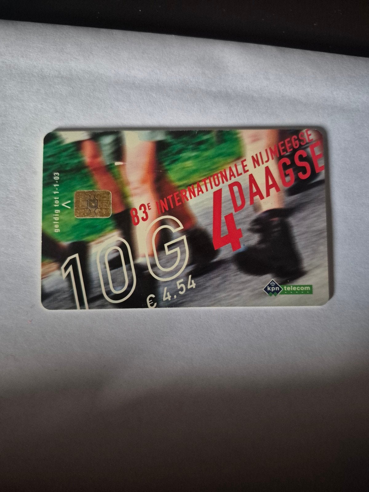 KPN  telefoonkaart 83e Internationale Nijmeegse 4Daag, Verzamelen, Telefoonkaarten, Ophalen of Verzenden