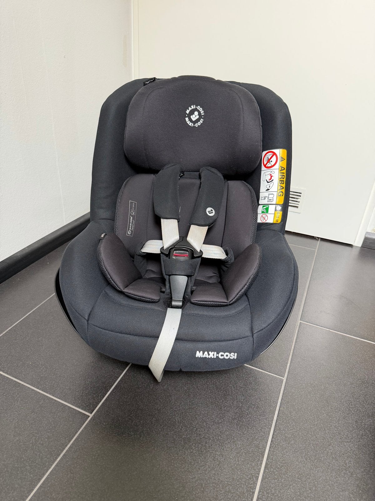 Maxi Cosi Pearl Pro 2 i-Size Autostoel Zwart, Kinderen en Baby's, Autostoeltjes, Ophalen, 0 t/m 18 kg, Verstelbare rugleuning