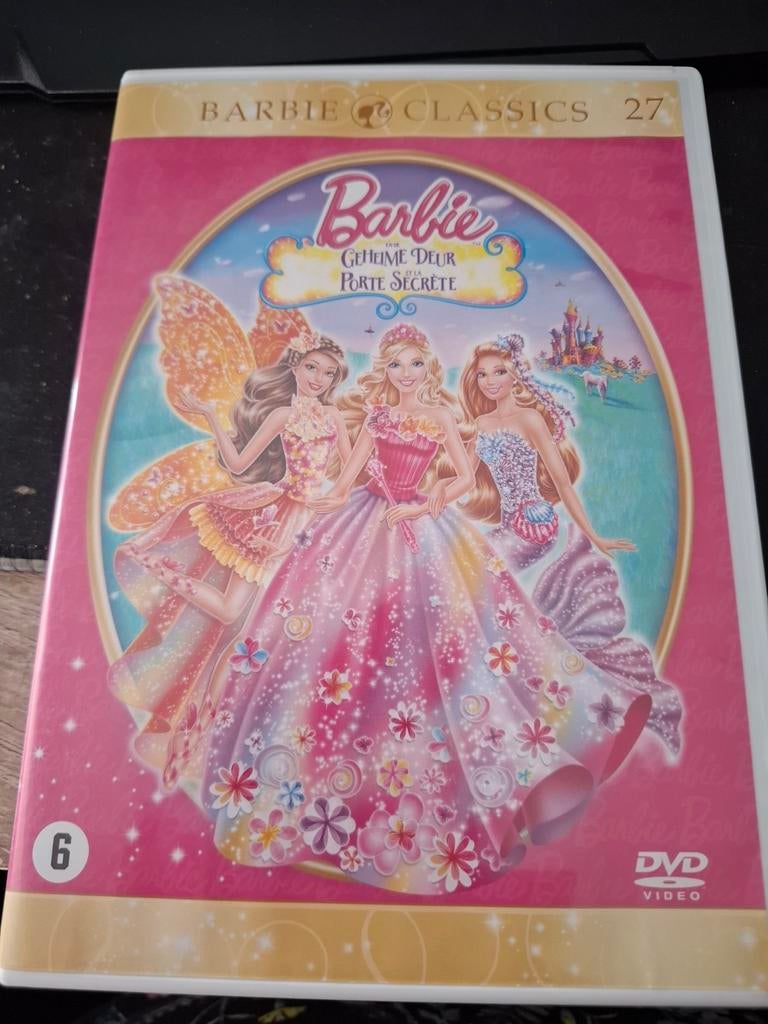 Barbie Geheime Deur DVD - Nederlands gesproken, Cd's en Dvd's, Dvd's | Kinderen en Jeugd, Avontuur, Gebruikt, Ophalen of Verzenden