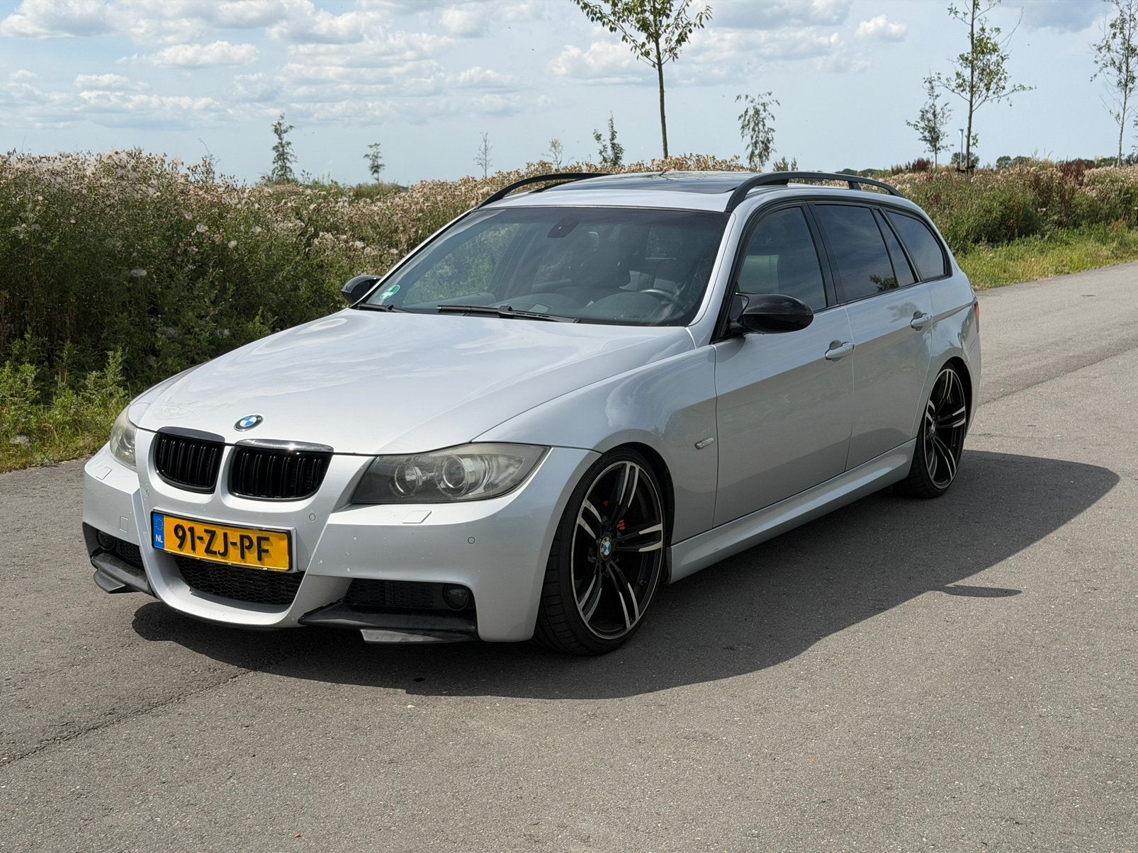 BMW 3-Serie 3.0 D 325 Touring 2007 | Stage 2 | kw-schroefset, Auto's, BMW, Achterwielaandrijving, 1800 kg, Stationwagon, 1565 kg
