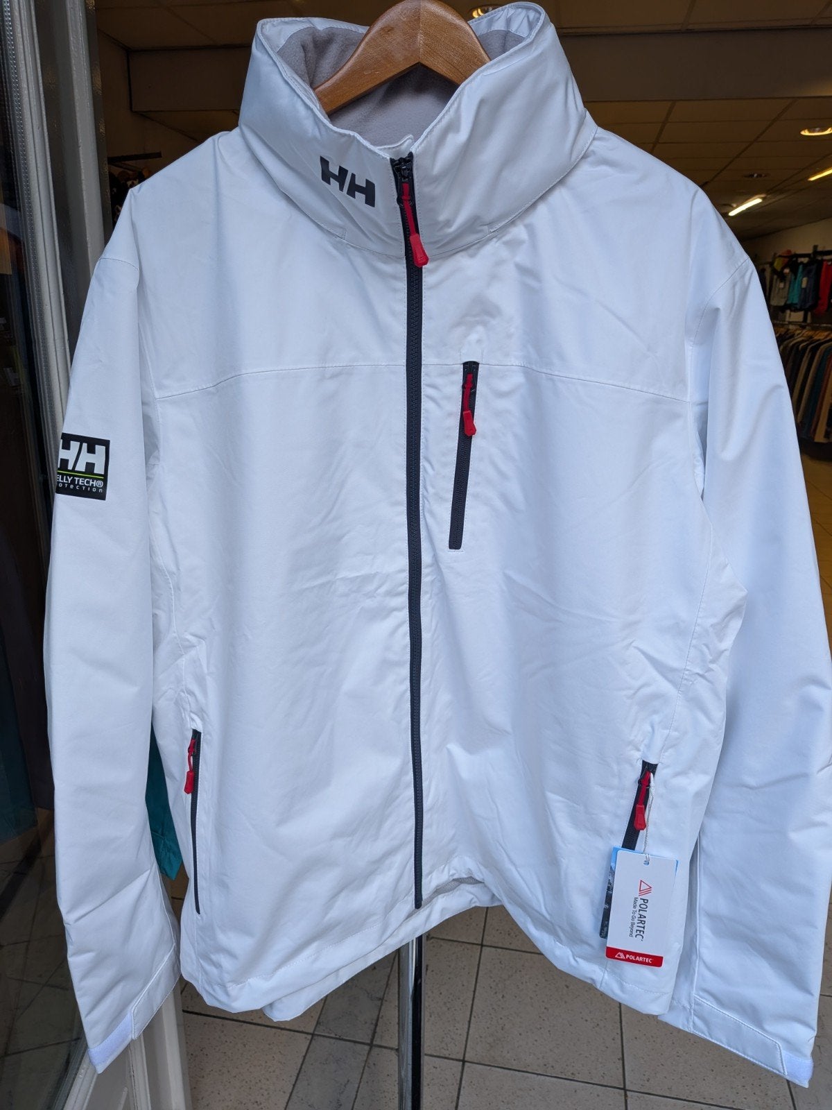 Helly Hansen Crew Hooded Midlayer Jacket 2XL - Nieuw, Helly Hansen, Wit, Nieuw, Overige maten