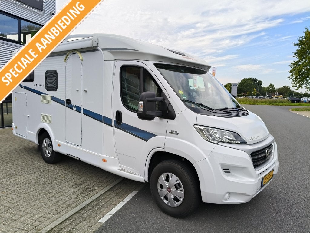 Dethleffs Globebus 11 T Nette camper met dwarsbed, Ringverwarming, Fiat, 6 tot 7 meter, Bedrijf