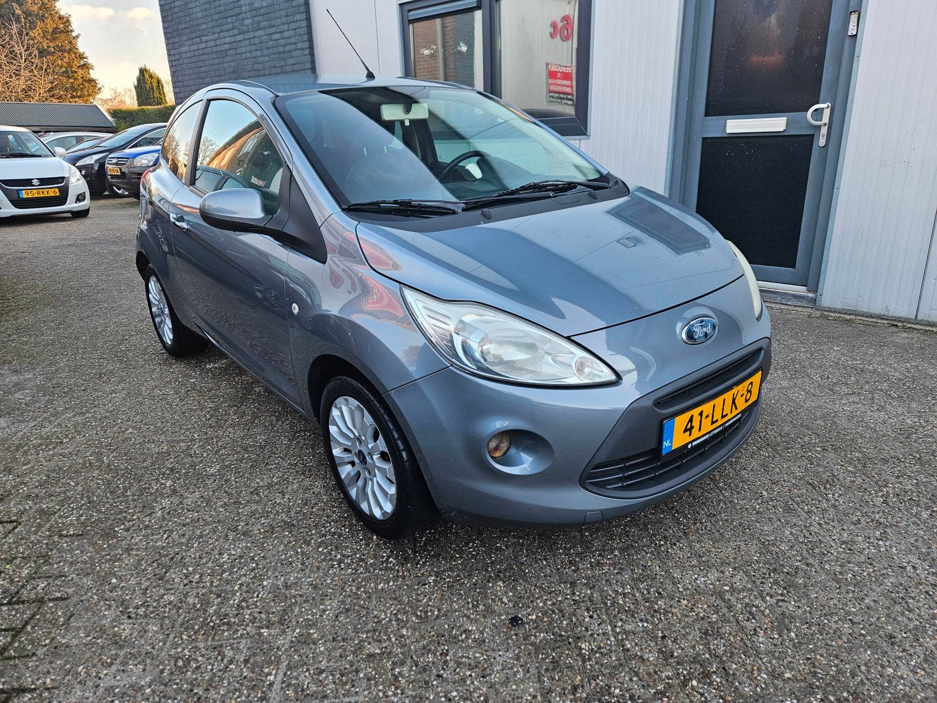 Ford Ka 1.2 Titanium X|Airco|Elec Ramen, Auto's, Voorwielaandrijving, Stof, Gebruikt, 4 cilinders