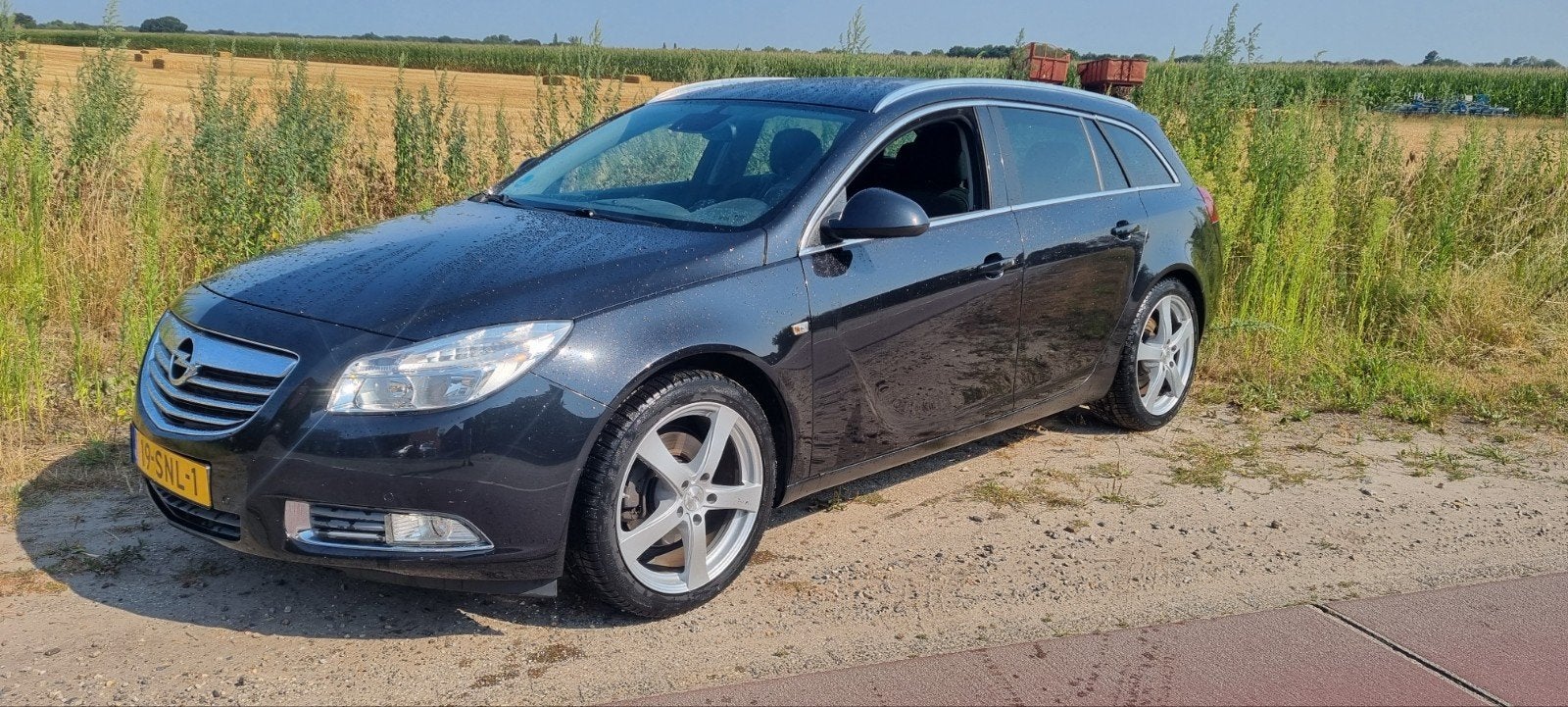 Opel Insignia 1.6 Turbo 132KW Sports Tourer 2011 Zwart, Stof, Zwart, 4 cilinders, 179 pk