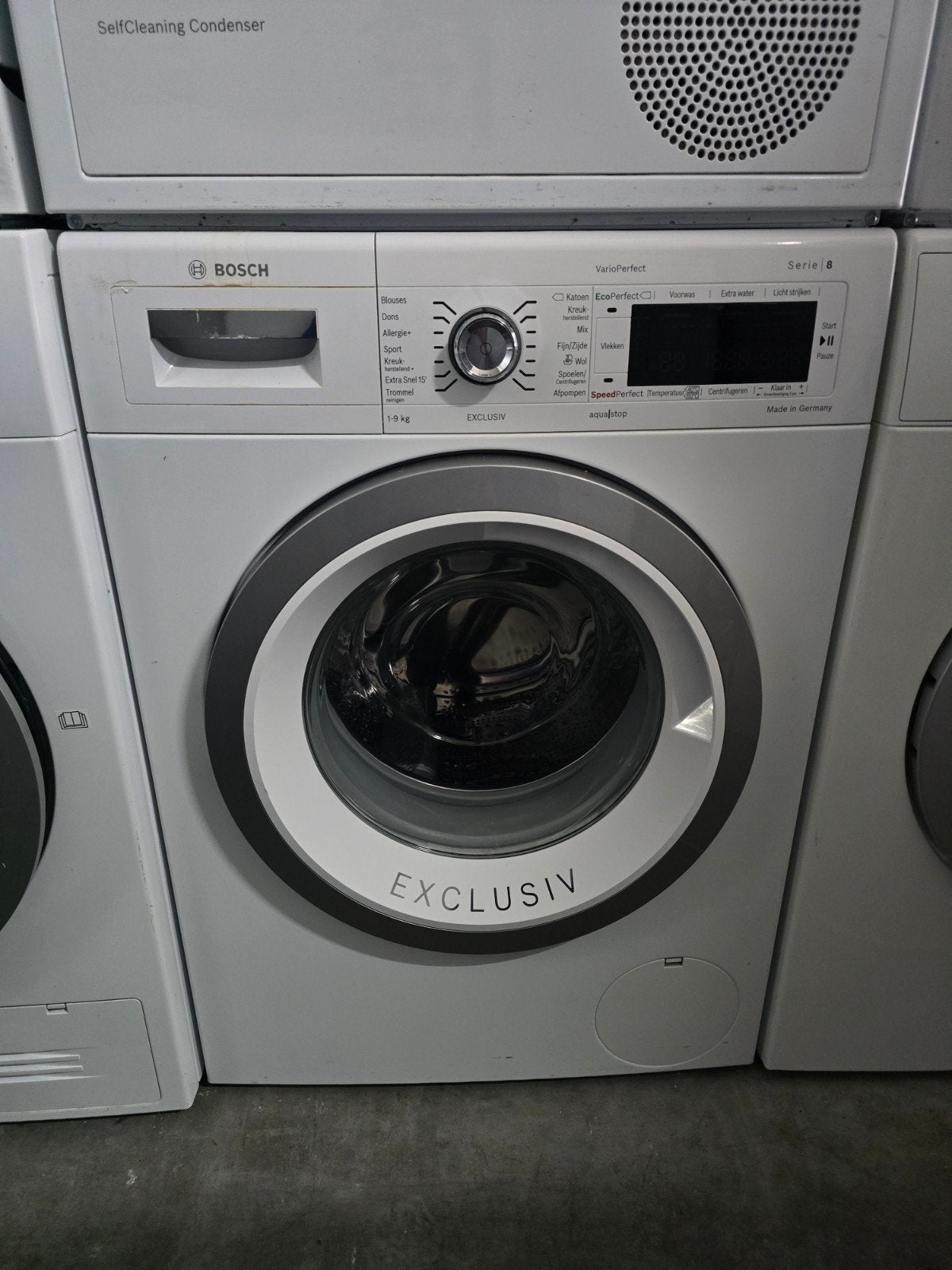 Bosch Serie8 VarioPerfect wasmachine! 9KG! Bezorgen kan!🚚✅️, Witgoed en Apparatuur, Bosch, 8 tot 10 kg, Ophalen of Verzenden