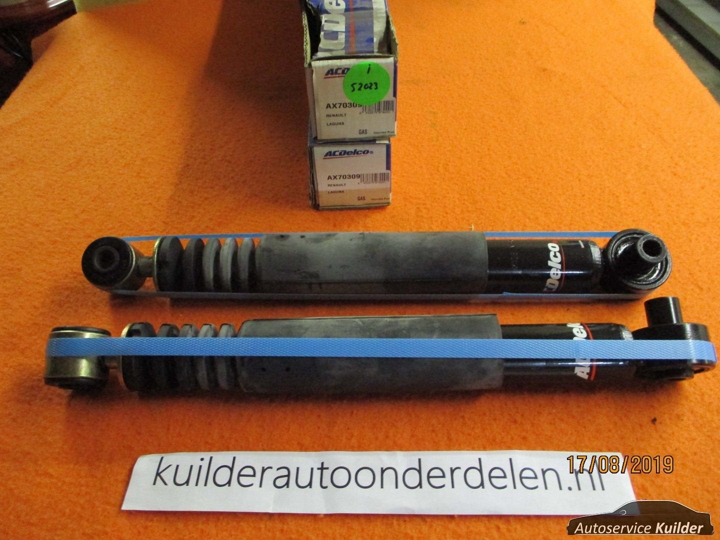Nieuw set schokdempers achter Renault Laguna I AC DELCO, Auto-onderdelen, -, Renault, -, Nieuw