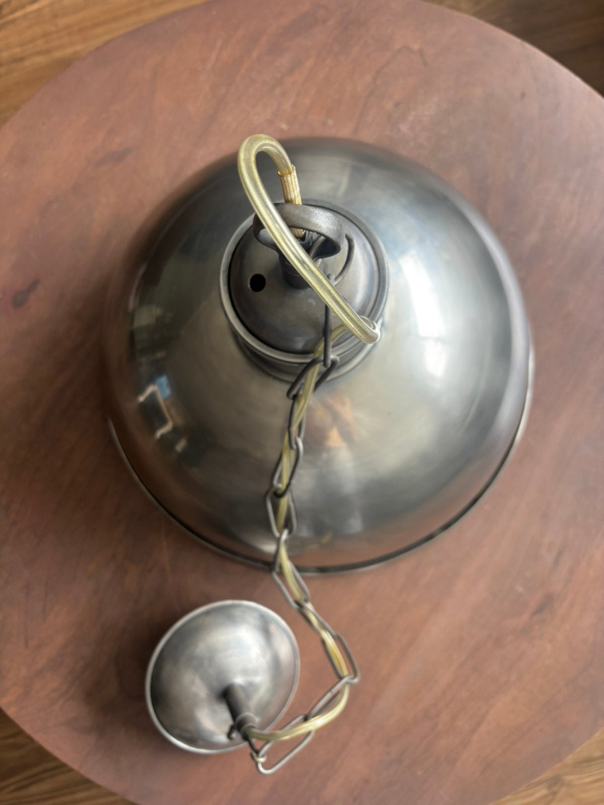 Rivièra Maison hanglamp, Huis en Inrichting, Lampen | Hanglampen, Ophalen, Gebruikt, Metaal, Minder dan 50 cm