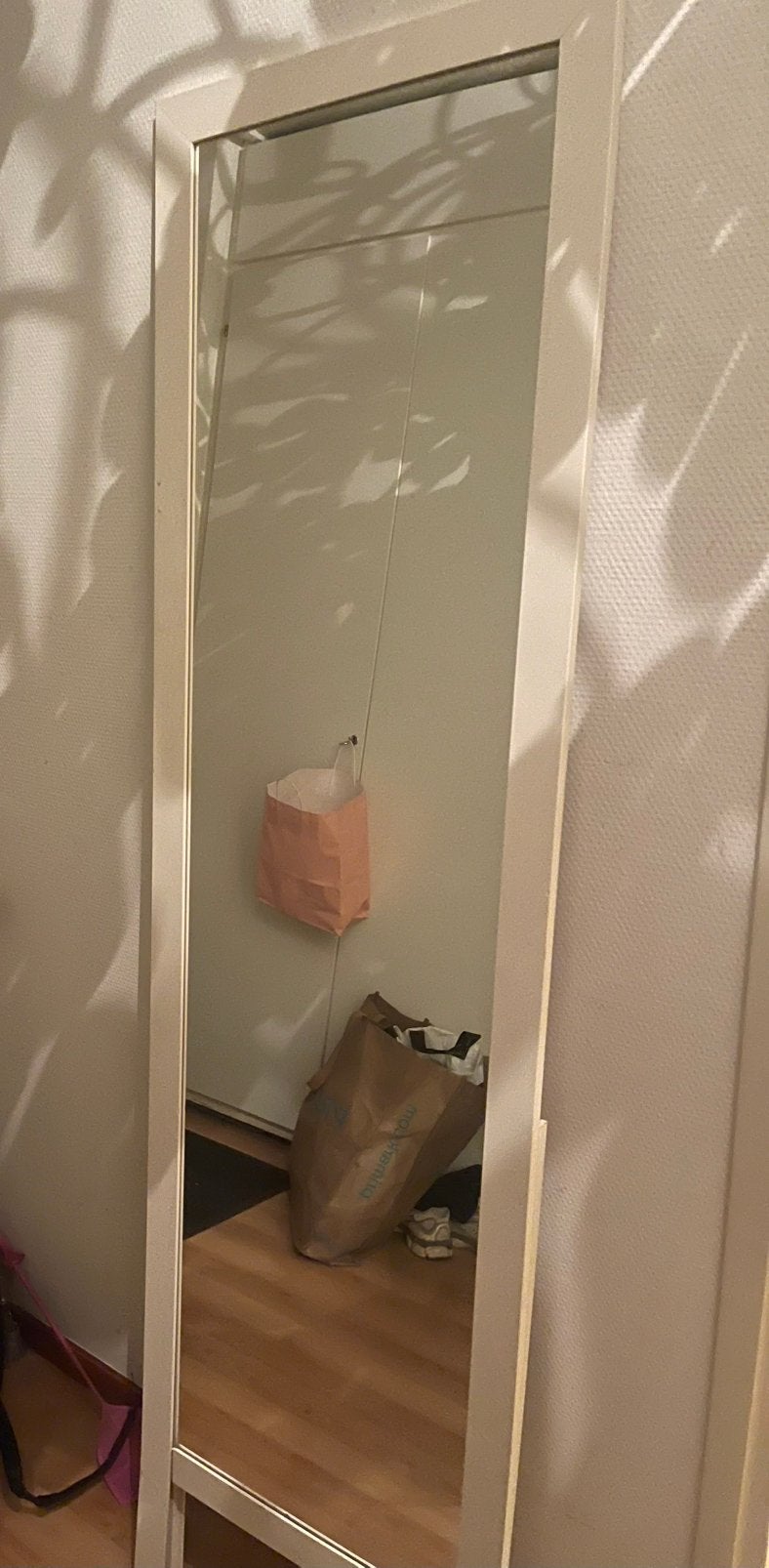Spiegel staand, Huis en Inrichting, Ophalen, Minder dan 50 cm, Gebruikt, 150 tot 200 cm
