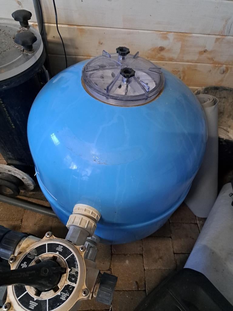 Zwembad filter  met pomp, Ophalen