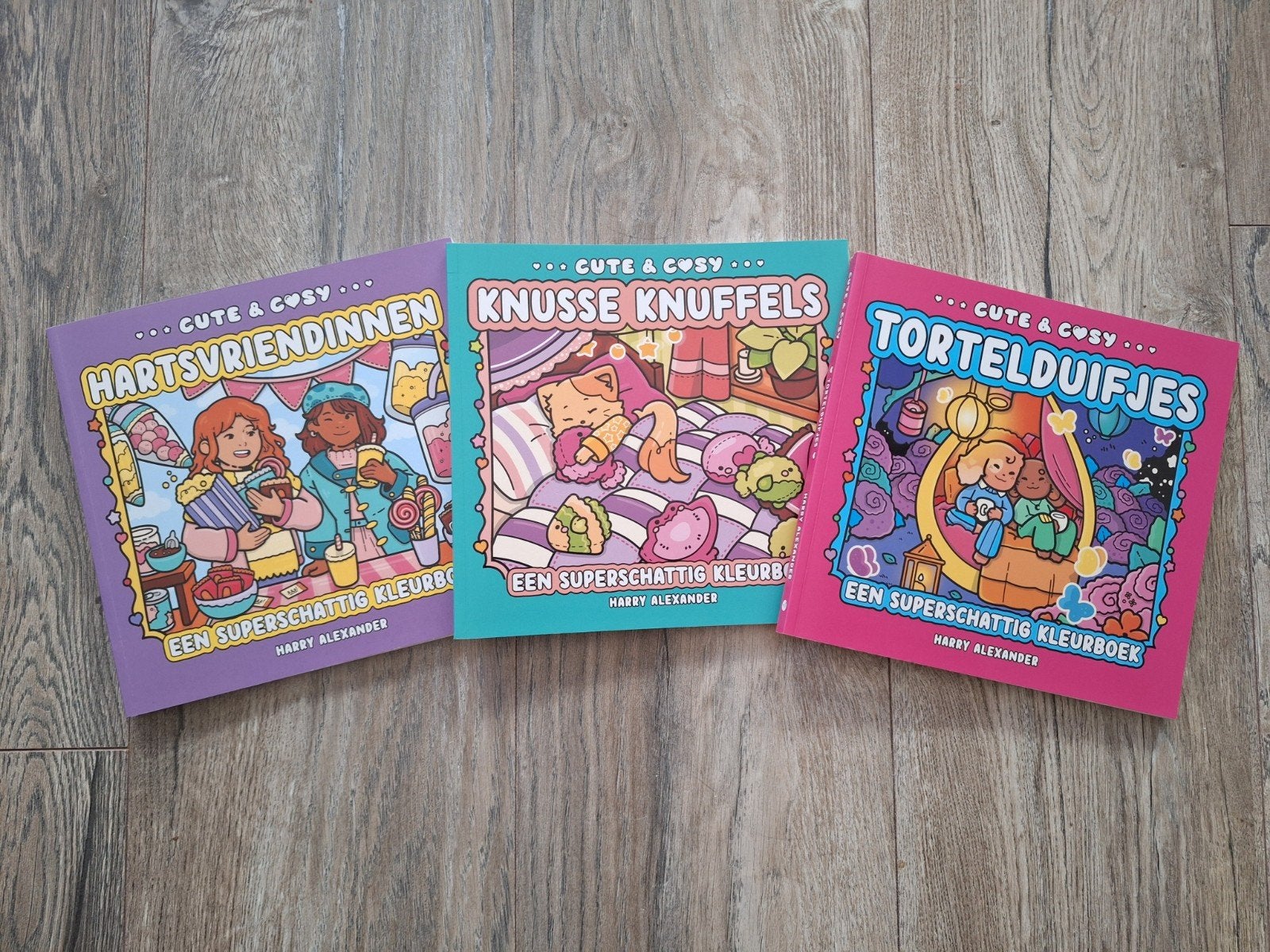 Cute & Cosy kleurboeken Harry Alexander, Ophalen, Nieuw, Knutselmateriaal