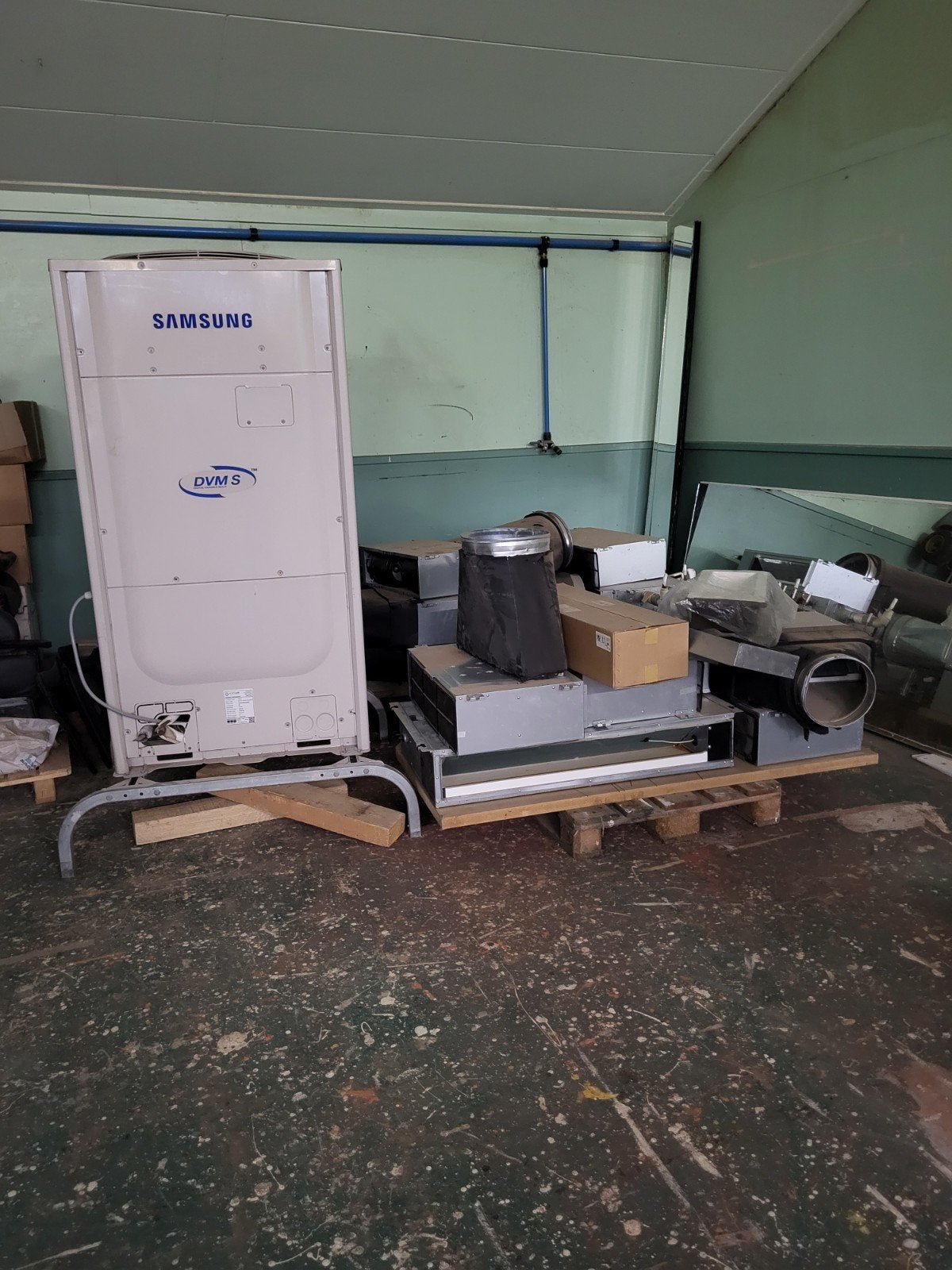 Airco unit 22kw, Ophalen