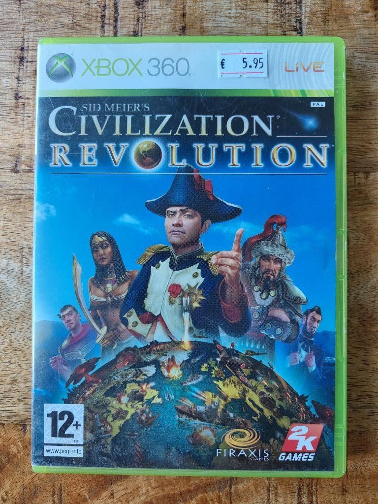 Sid Meier's Civilization: Revolution, Xbox 360, PAL, CIB, Gebruikt, 1 speler, Ophalen of Verzenden, Strategie en Constructie