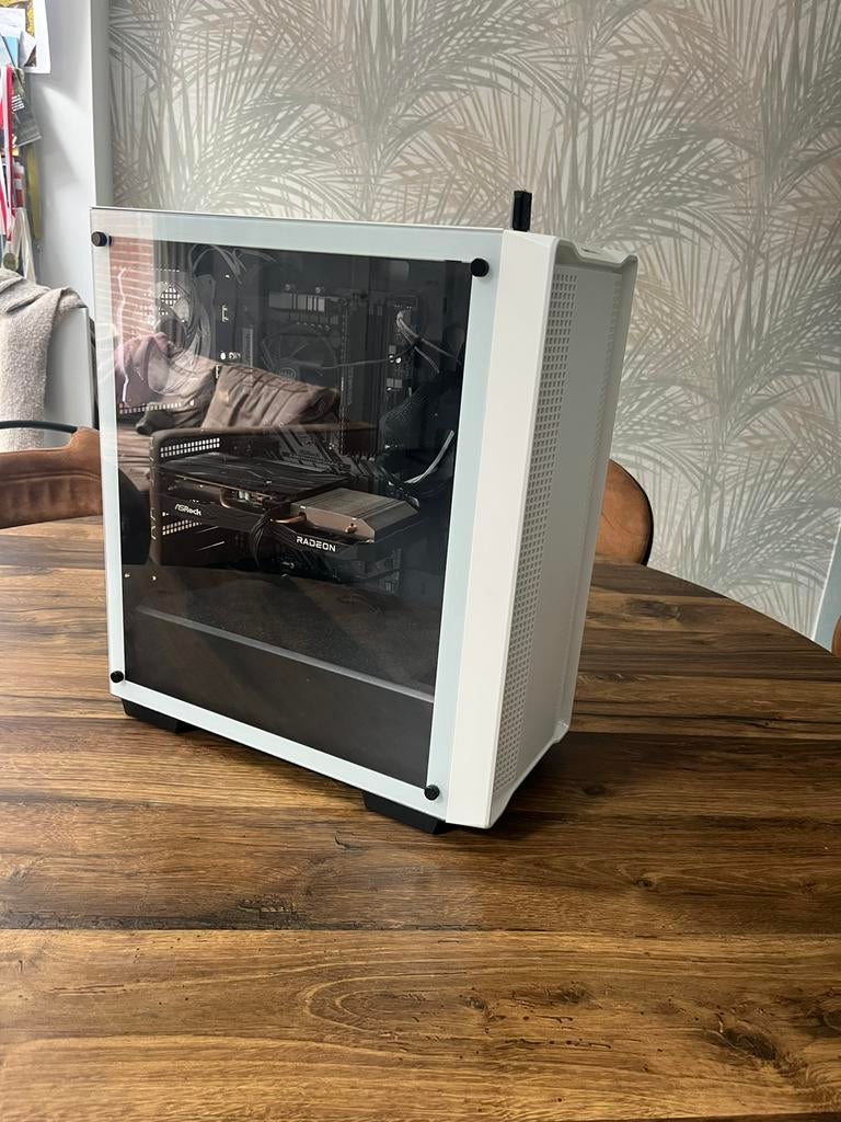 Gaming PC - DeepCool behuizing, AMD Ryzen, Radeon GPU, Ophalen of Verzenden, Zo goed als nieuw, Gaming, SSD