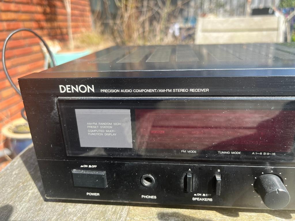 Stereo Receiver Denon DRA 25/25L, Gebruikt, Denon, Ophalen of Verzenden, 60 tot 120 watt