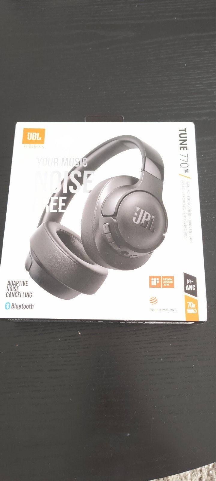 JBL Tune 770NC Draadloze Over-ear Koptelefoon Zwart, JBL, Nieuw, Ophalen of Verzenden, Over-ear