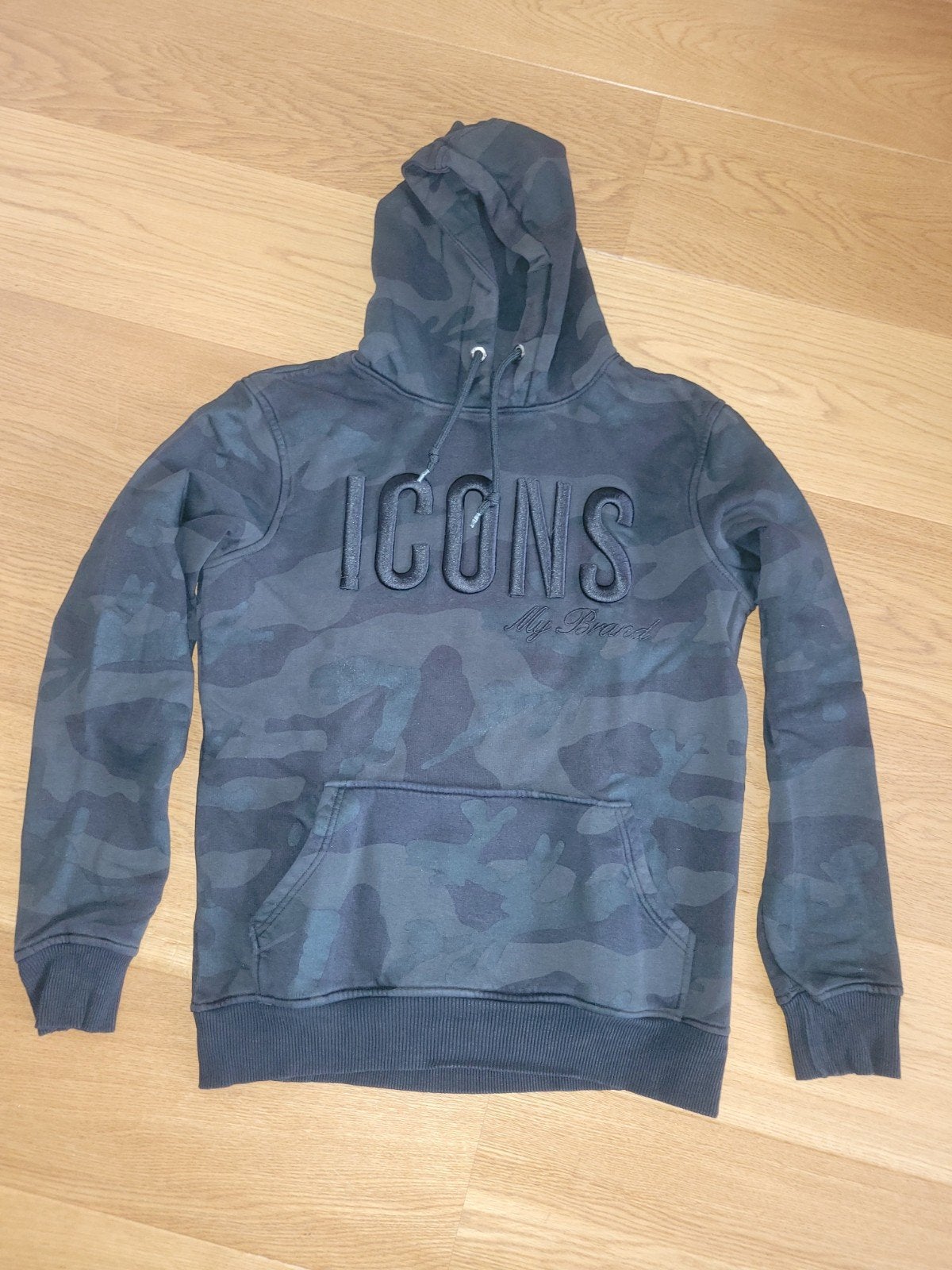 My Brand Icons Camouflage Hoodie - Maat M, Maat 48/50 (M), Zwart, Ophalen of Verzenden, Zo goed als nieuw