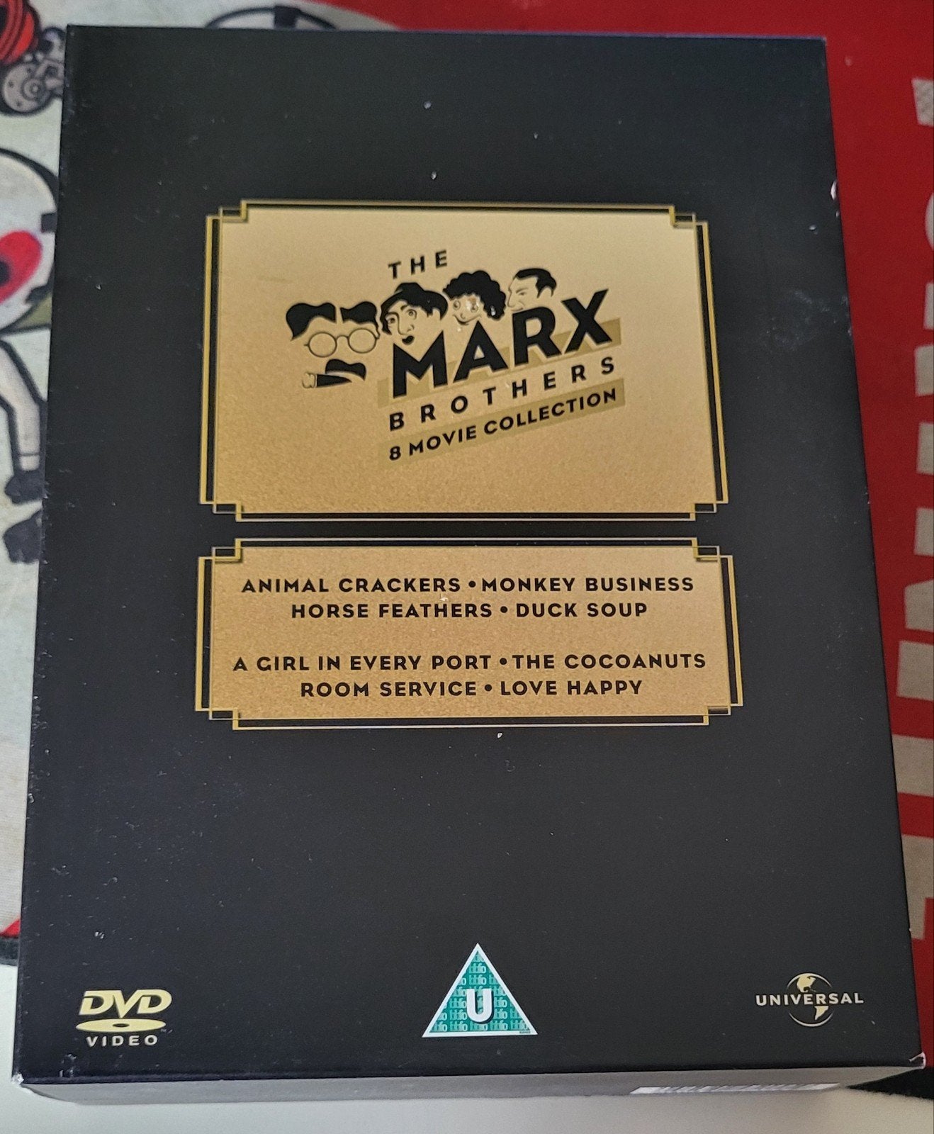 The Marx Brothers 8 Movie Collection DVD Boxset, Alle leeftijden, Ophalen, Zo goed als nieuw