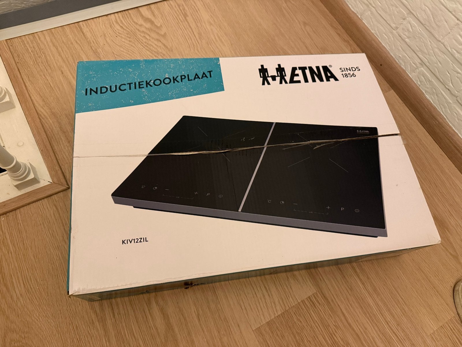 Etna KIV12ZIL Inductiekookplaat - Nieuw in verpakking, Witgoed en Apparatuur, Kookplaten, Ophalen, Nieuw, 3 kookzones of minder