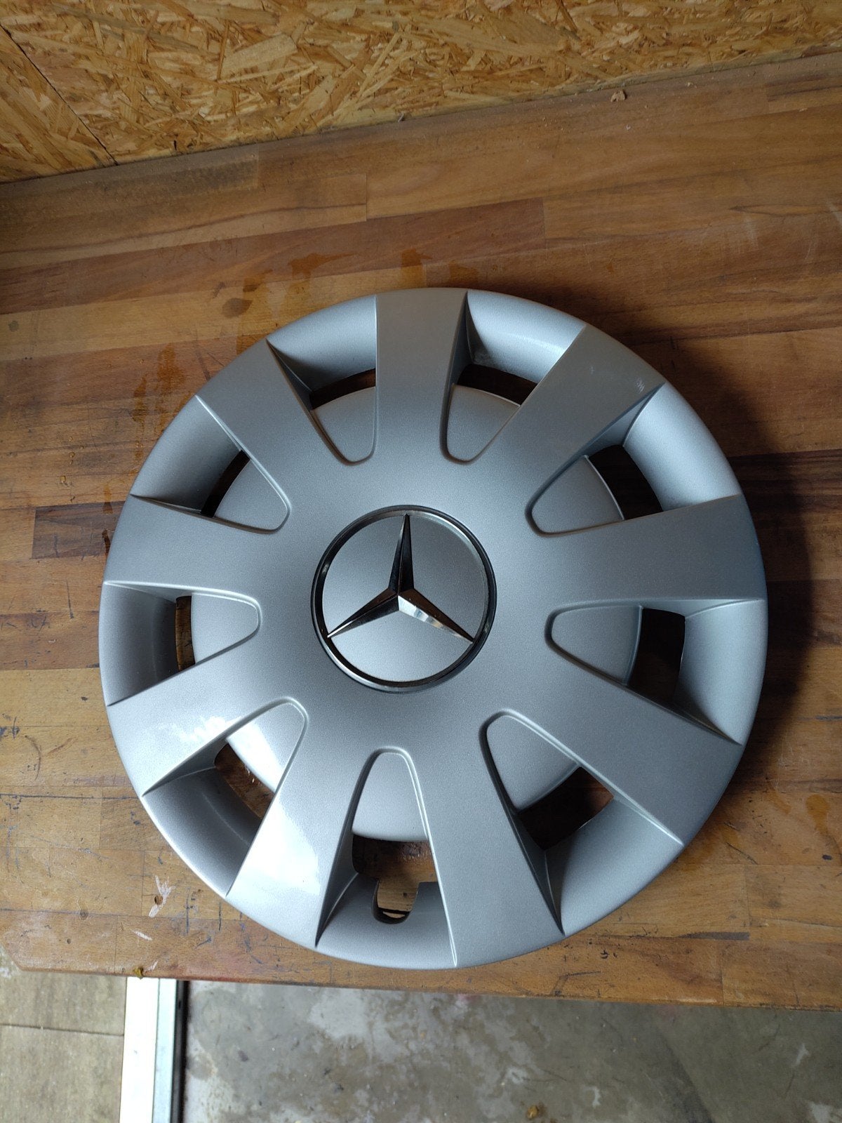 16-inch zilveren wieldop Mercedes-Benz Spinter, Auto diversen, Ophalen of Verzenden, Zo goed als nieuw