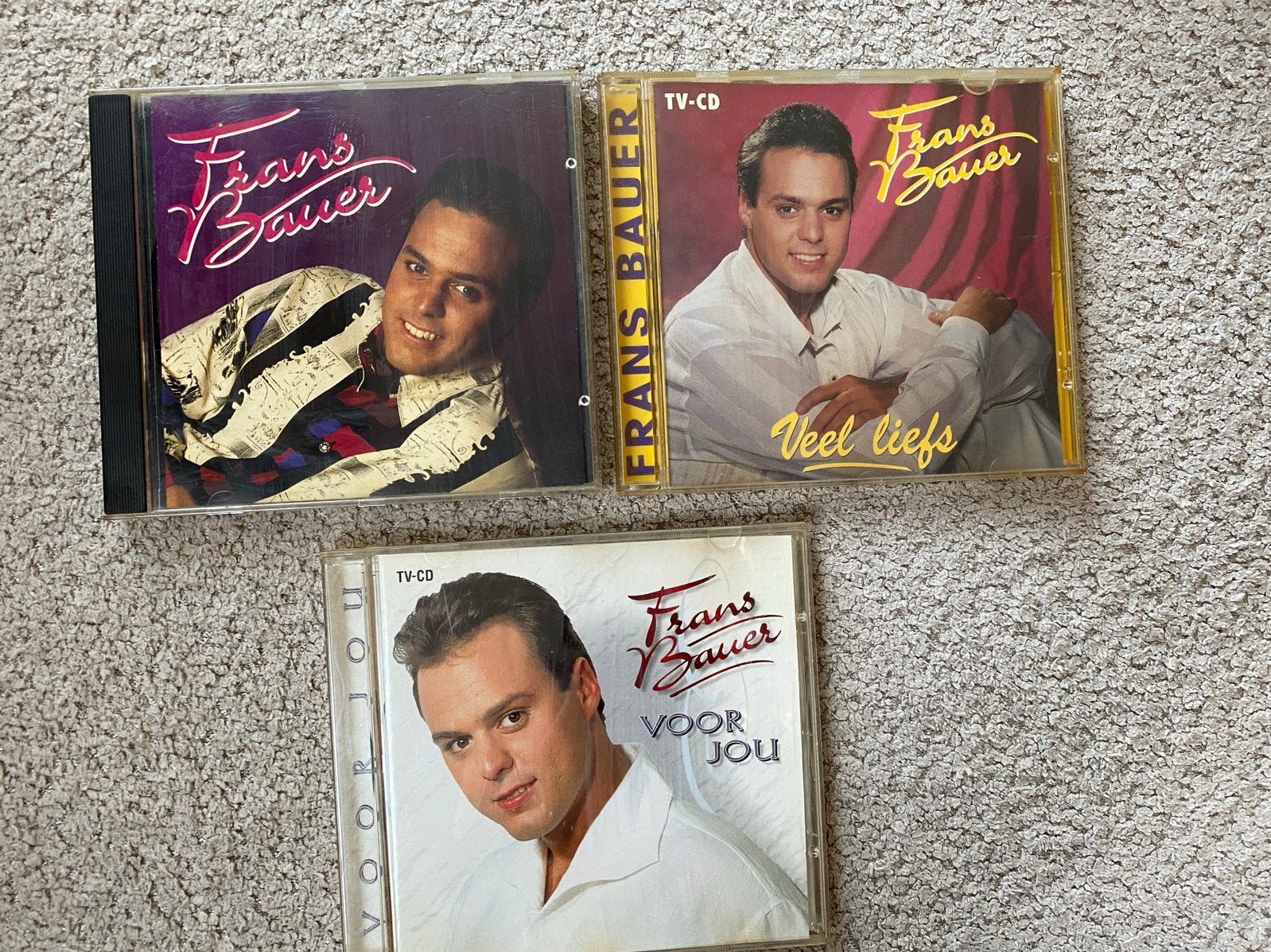 Frans Bauer CD Voor Jou, Veel Liefs en Tiptop Records, Zo goed als nieuw, Inclusief doosje, Album, Schlager