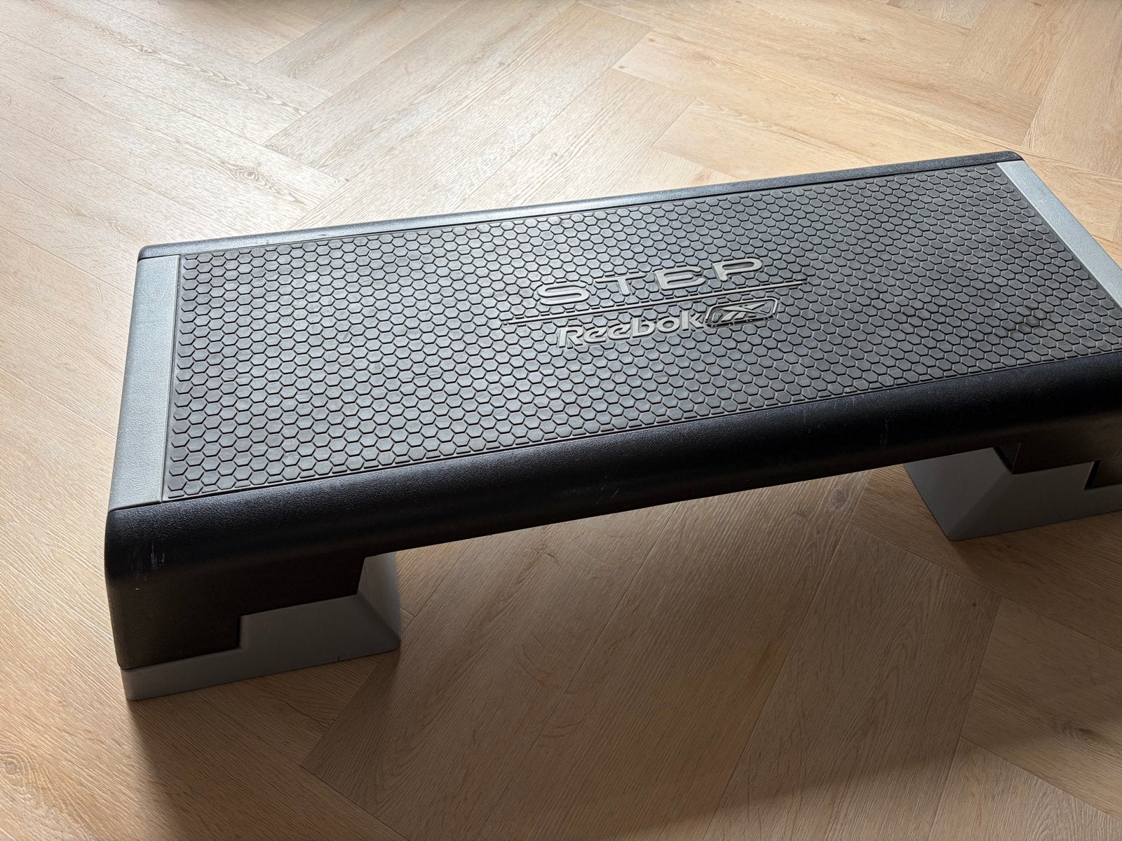 Original Reebok Aerobic Step, verstelbaar voor Thuis Workout, Ophalen, Gebruikt, Buik, Stepbank