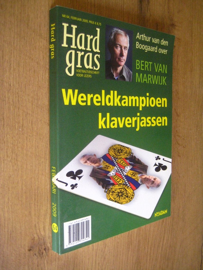 hard gras nr 64 - wereldkampioen klaverjassen bert v marwijk, Ophalen of Verzenden, Zo goed als nieuw, Balsport