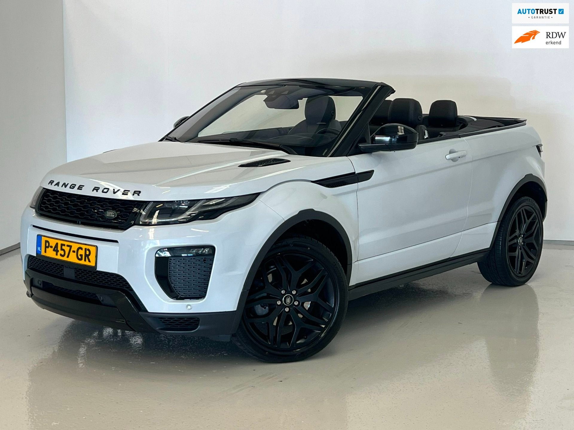 Land Rover Range Rover Evoque Convertible 2.0 TD4 / Meridian, Automaat, 4 cilinders, 4 stoelen, Wit