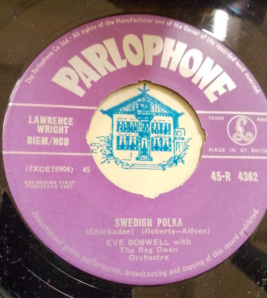 Eva Boswell - Swedish Polka, Gebruikt, Verzenden, Wereldmuziek, 7 inch