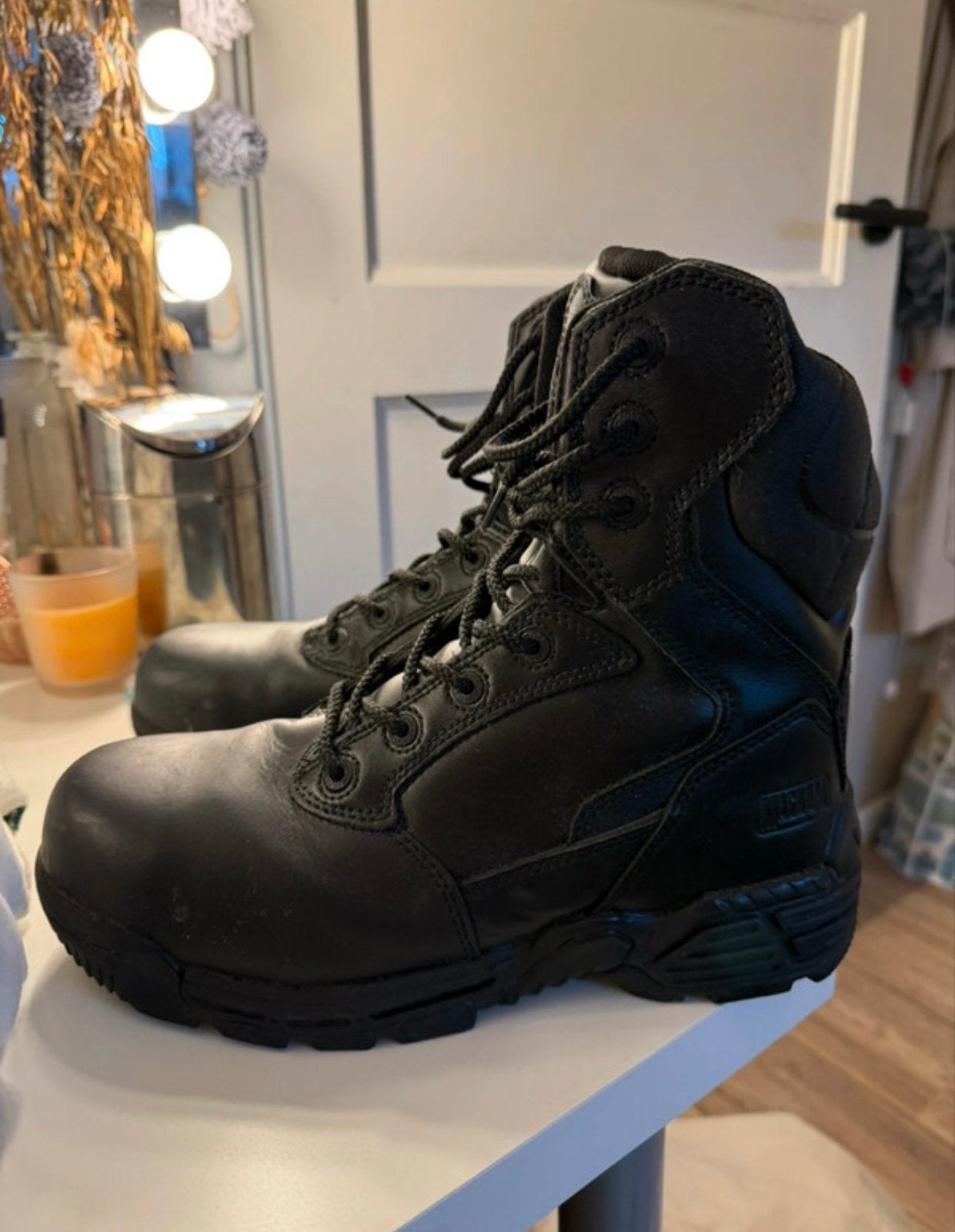Magnum Stealth Force 8.0 Werklaarzen - Maat 40, Ophalen of Verzenden, Gedragen, Zwart, Werkschoenen