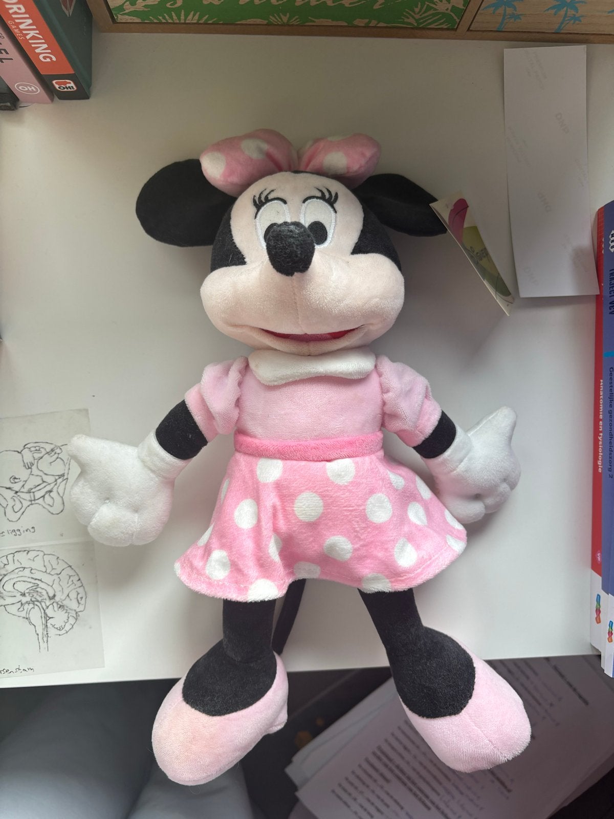 Mickey en Minnie Mouse knuffels Disney, Kinderen en Baby's, Speelgoed | Knuffels en Pluche, Ophalen, Muis, Disney, Nieuw