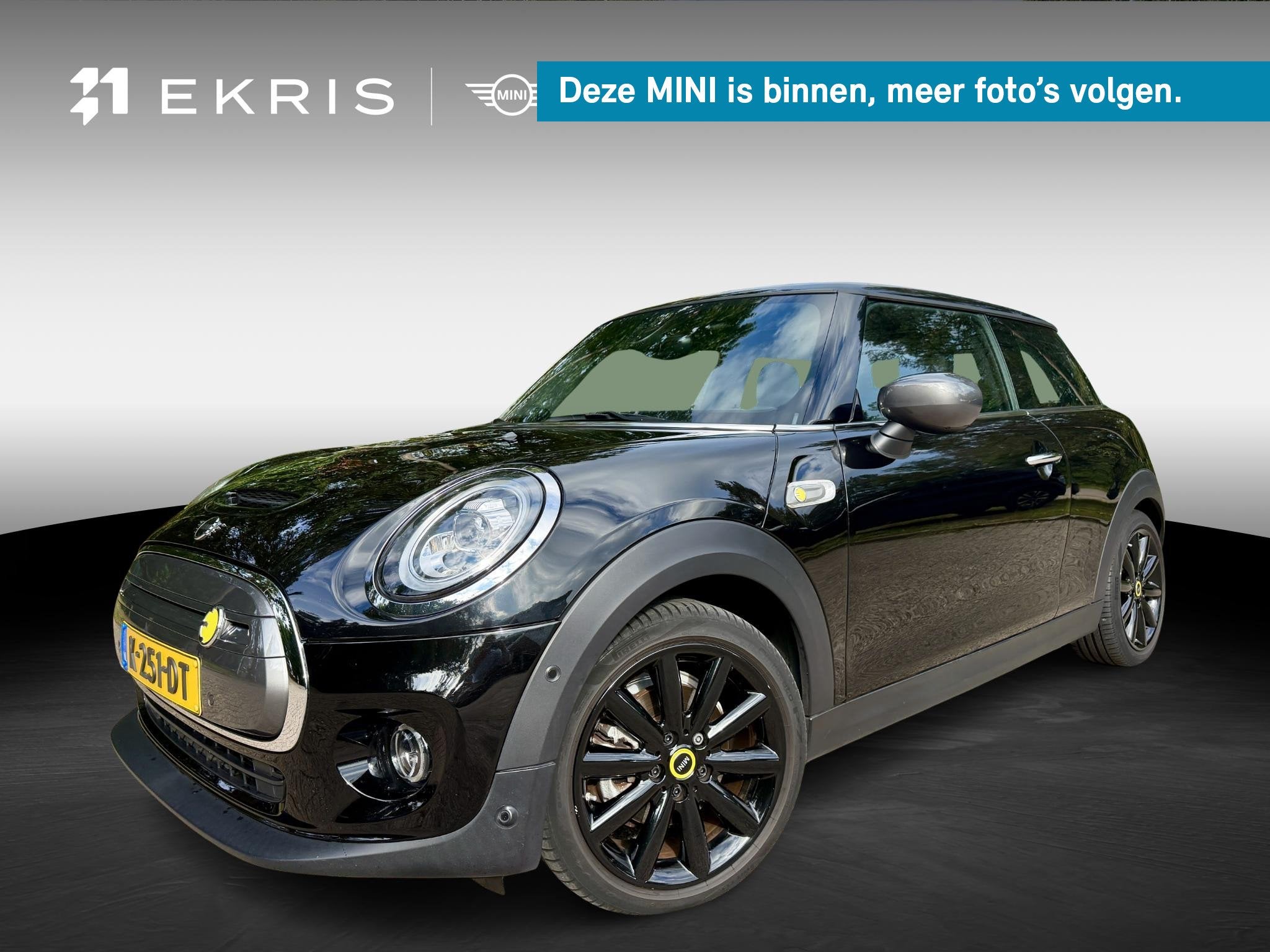 MINI 3-deurs Electric | Trim XL | 17" LM Cosmos Spoke zwart, Auto's, Stof, 4 stoelen, Origineel Nederlands, 184 pk
